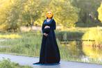 Mii-Estilo Zwangerschapsjurk fotoshoot Azalea maat M, Kleding | Dames, Positiekleding, Blauw, Jurk, Ophalen of Verzenden, Zo goed als nieuw