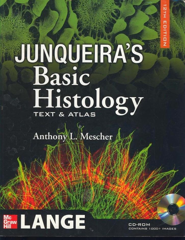 Junqueira’s Basic Histology; Text & Atlas; + CD, Boeken, Studieboeken en Cursussen, WO, Alpha, Verzenden