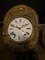 Antieke franse comtoise uurwerk met slinger, Antiek en Kunst, Antiek | Klokken, Ophalen of Verzenden