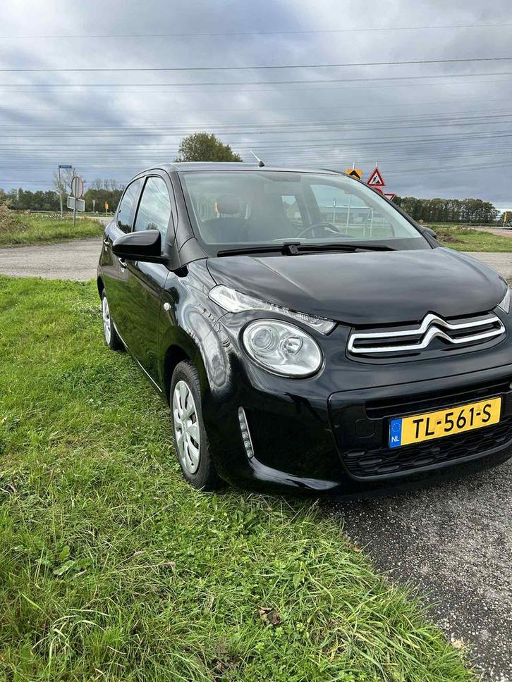 Citroën C1 1.0 VTi 72PK S&S 5D 2018 Zwart, Auto's, Citroën, Particulier, C1, Benzine, Hatchback, Handgeschakeld, Origineel Nederlands