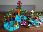 Grote set Playmobil waterpark 70610,70613,70611,70612,70609, Ophalen of Verzenden, Gebruikt, Complete set