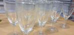 port glazen met vul rand op voet, Verzamelen, Glas en Borrelglaasjes, Ophalen of Verzenden