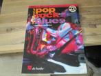 the sound of pop rock blues saxophone Michiel Merkies + CD, Ophalen of Verzenden, Zo goed als nieuw, Les of Cursus, Blues