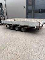 Hulco Medax 3500kg 3 Asser Plateauwagen / Aanhanger 2011, Auto diversen, Ophalen