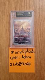 Pokémon Sandygast AR 2023 BGS 10 Black Label Clay Burst, Ophalen of Verzenden, Nieuw, Losse kaart