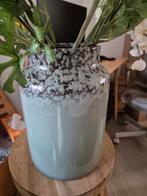 Mooie lichtblauwe vaas van HEMA, 50 tot 75 cm, Blauw, Aardewerk of Porselein, Ophalen of Verzenden