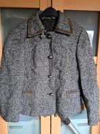 Vintage tweed jasje - Maat 42, Overige kleuren, Ophalen of Verzenden, Jasje, Gedragen