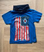Shirt, blauw, maat 104, Gebruikt, Ophalen of Verzenden, Shirt of Longsleeve, Jongen