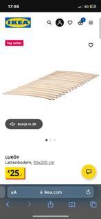 Lattenbodem ikea 90 x200 cm, Huis en Inrichting, Slaapkamer | Matrassen en Bedbodems, Ophalen, 90 cm, Eenpersoons, Zo goed als nieuw