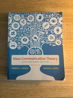 Mass Communication Theory - Baran & Davis, Ophalen of Verzenden, Zo goed als nieuw, WO