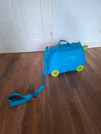 Trunki reiskoffer kinderkoffer met wielen, Sieraden, Tassen en Uiterlijk, Koffers, Wieltjes, Gebruikt, Hard kunststof, Minder dan 50 cm