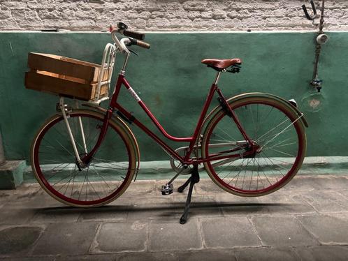 Damesfiets Roetz rood, Fietsen en Brommers, Fietsen | Dames | Damesfietsen, Zo goed als nieuw, Overige merken, Versnellingen, 53 tot 56 cm
