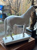 Antiek Meissen Paard 28 cm ., Ophalen of Verzenden