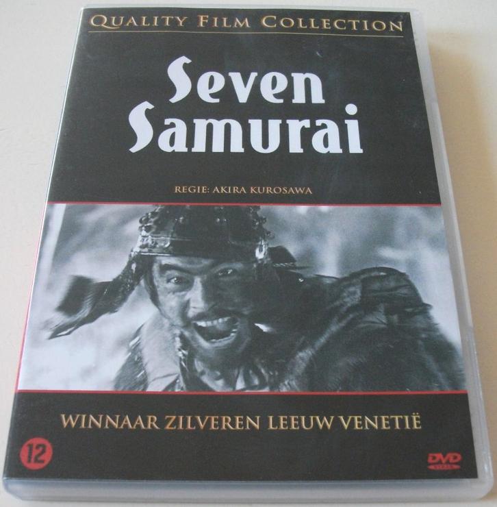 Dvd *** SEVEN SAMURAI *** Quality Film Collection, Cd's en Dvd's, Dvd's | Filmhuis, Zo goed als nieuw, Azië, Vanaf 12 jaar, Ophalen of Verzenden