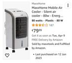 Aircooler! New!, Ophalen, Zo goed als nieuw, Minder dan 60 m³