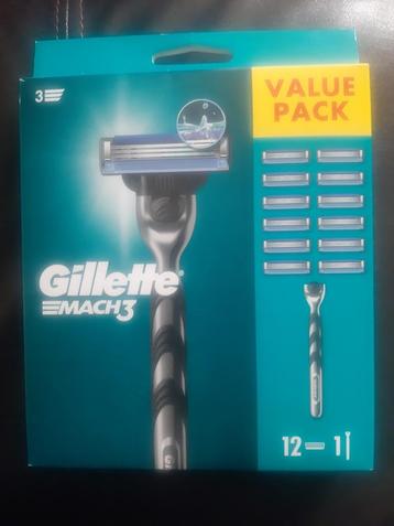 Gillette Mach3 scheermesjes valuepack beschikbaar voor biedingen