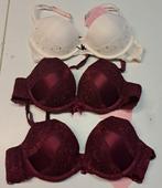 Hunkemoller nieuwe bh's bordeaux rood wit roze 70A 75A 40910, Kleding | Dames, Ondergoed en Lingerie, Ophalen of Verzenden