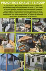 Mooi Chalet te koop, Vakantie, 2 slaapkamers, Zeeland, Landelijk, Chalet, Bungalow of Caravan