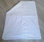 Kastopruiming: Dekbedovertrek met olifantjes - 100x135 cm, Kinderen en Baby's, Jongetje of Meisje, Wit, Dekbedovertrek, Ophalen of Verzenden