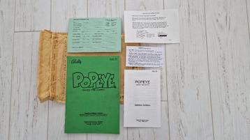 Popeye - Williams - Handboek/Manual beschikbaar voor biedingen
