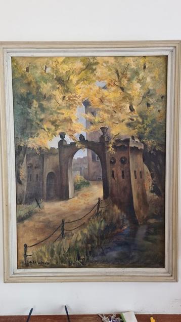 Olieverf Schilderij Fort - Le Mire beschikbaar voor biedingen