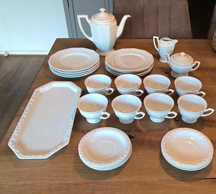 8 delig Rosenthal koffie servies, Huis en Inrichting, Keuken | Servies, Zo goed als nieuw, Compleet servies, Overige stijlen, Porselein