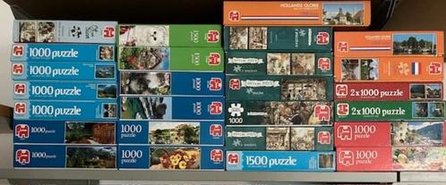 Partij kwaliteit puzzels  - Alles in één koop, Hobby en Vrije tijd, Denksport en Puzzels, Zo goed als nieuw, Legpuzzel, Ophalen