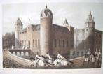 18  / Westhoven    het Kasteel  Litho 1854, Ophalen of Verzenden