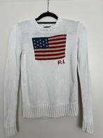 Ralph lauren flag sweater, Ophalen of Verzenden, Zo goed als nieuw, Wit