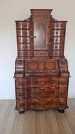 Secretaire Notenhout 1970, Huis en Inrichting, Kasten | Secretaires, Ophalen, Gebruikt, Antiek