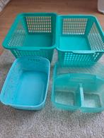 Plastic mandjes, Doe-het-zelf en Verbouw, Kratten en Dozen, Doos, Minder dan 35 cm, Ophalen of Verzenden, Zo goed als nieuw