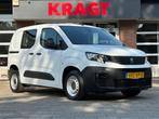 Peugeot Partner 1.2 BENZINE|NAP|airco|cruise|apple carplay|b, Auto's, Voorwielaandrijving, Gebruikt, 1199 cc, Wit