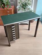 Vintage klein bureau, Ophalen, Gebruikt, 75 cm of meer, 60 cm of meer