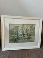 Aquarel schilderij Biesbosch Geertruidenberg, Ophalen