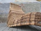 Karlskrona Ligstoel Design by Malmvall Ikea Relax Stoel A, Gebruikt, Bruin, Riet of Rotan, Ophalen of Verzenden