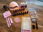 Pink Gellac set, Overige kleuren, Ophalen of Verzenden, Zo goed als nieuw, Handen en Nagels