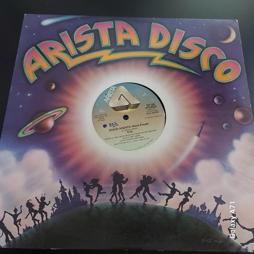 12" Maxisingel G.Q. - Disco Nights (Rock Freak)/Boogie O..., Cd's en Dvd's, Vinyl | Dance en House, Disco, 12 inch, Ophalen of Verzenden