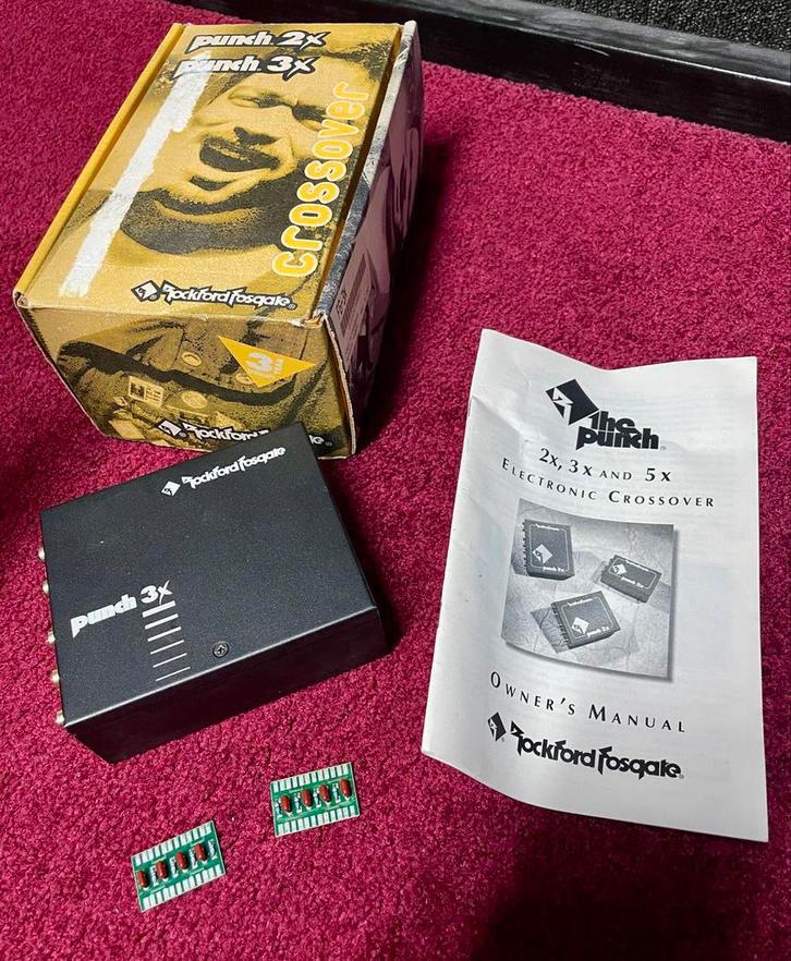 Rockford Fosgate Punch 3x Crossover, Auto diversen, Autoradio's, Zo goed als nieuw, Ophalen of Verzenden