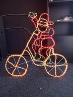 Kerstman groot op de fiets en een groot rendier, Diversen, Zo goed als nieuw, Ophalen