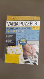 Puzzel scheurkalender, Ophalen of Verzenden, Nieuw, Puzzelboek