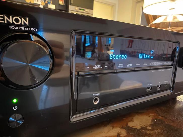 Denon AVR-X1100W 7.2-kanaals AV-receiver met Wi-Fi/Bluetooth, Audio, Tv en Foto, Versterkers en Receivers, Gebruikt, 7.1, 60 tot 120 watt