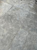 +- 80 m2 Natuursteen 80 x 80 x 4 cm, Tuin en Terras, Tegels en Klinkers, Ophalen, Gebruikt, Terrastegels, Natuursteen