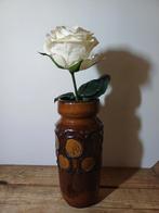 Vintage West Germany vaasje - jaren 60/70, Gebruikt, Overige kleuren, Aardewerk of Porselein, Ophalen of Verzenden