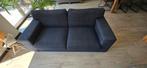 Bankstel zwart 2.5 zits, Ophalen, 150 tot 200 cm, Tweepersoons, 75 tot 100 cm