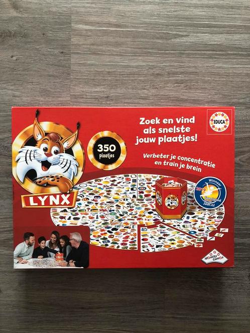Lynx - bordspel, Hobby en Vrije tijd, Gezelschapsspellen | Bordspellen, Zo goed als nieuw, Ophalen of Verzenden