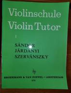 lesboek viool-Violinschule 1 -violin tutor 1-sandor, Muziek en Instrumenten, Ophalen of Verzenden, Gebruikt, Les of Cursus, Viool of Altviool