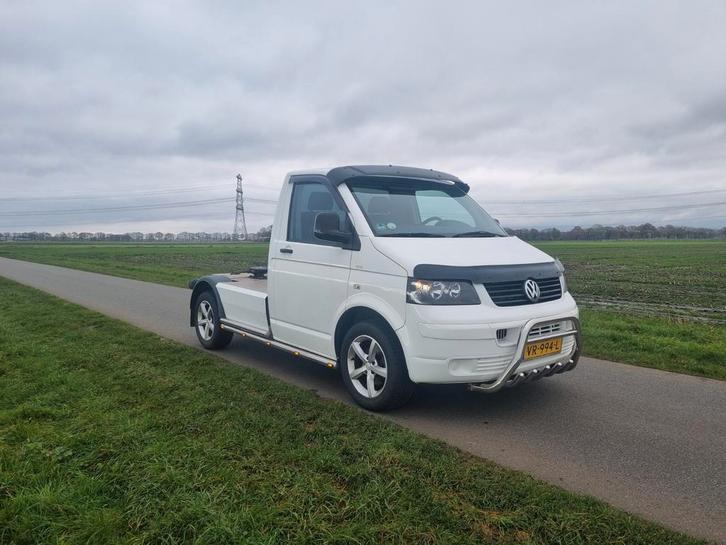 Volkswagen Transporter t5 4 motion fifth wheel BE trekker, Auto's, Bestelauto's, Bedrijf, Origineel Nederlands, Ophalen