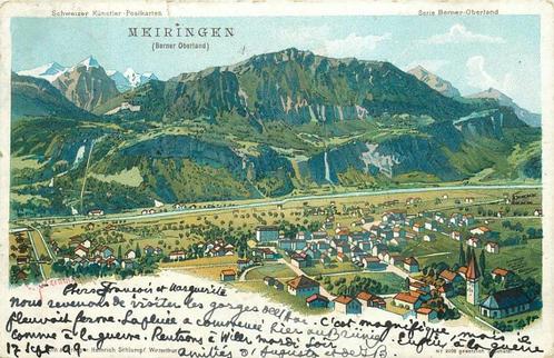 (381-199-037) Meiringen, Verzamelen, Ansichtkaarten | Buitenland, Overig Europa, Verzenden