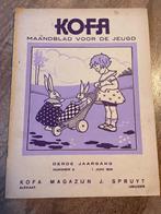 Extreem Zeldzaam KOFA Maandblad voor de Jeugd (1931), Ophalen of Verzenden, 1980 tot heden, Tijdschrift