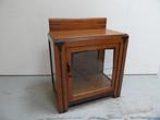 Art Deco vitrinekast Amsterdamse School, Huis en Inrichting, Zo goed als nieuw, 150 tot 200 cm, 25 tot 50 cm, 50 tot 100 cm